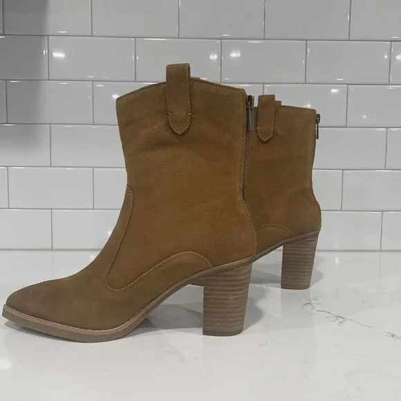 Splendid | Boots Raquel Bootie Tan Leather Pointed Toe- Size 7