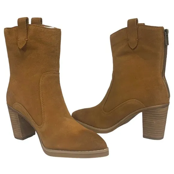 Splendid | Boots Raquel Bootie Tan Leather Pointed Toe- Size 7
