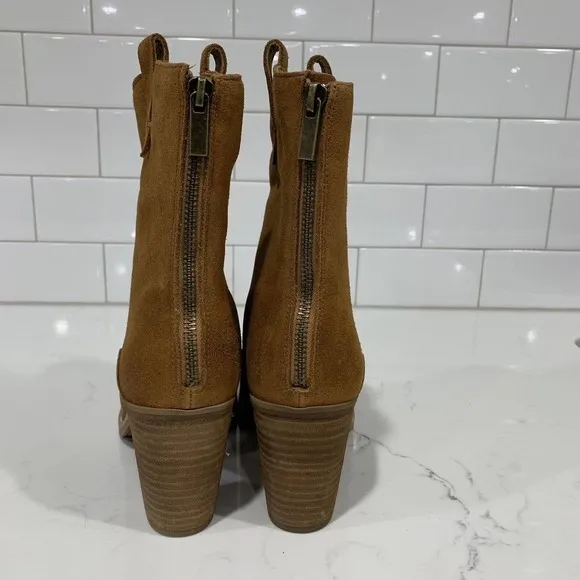 Splendid | Boots Raquel Bootie Tan Leather Pointed Toe- Size 7