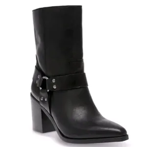 Steve Madden Alessio Pointed Toe Moto Boots