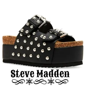 🖤Steve Madden Kali-S Studded Platform Sandals
