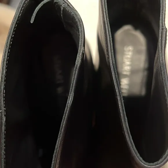 Stuart Weitzman Black Ankle Bootie, worn once