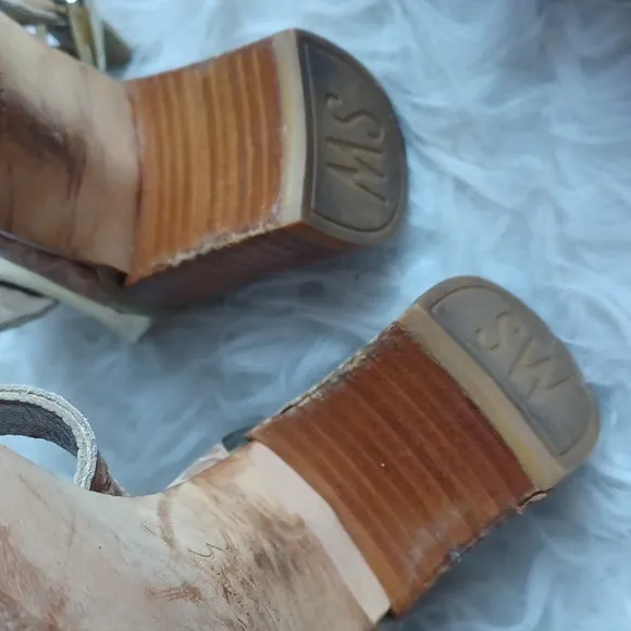 Stuart Weitzman  block sandals