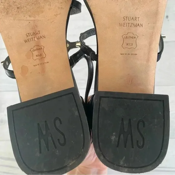 STUART WEITZMAN Studded Sandals Sz 8.5