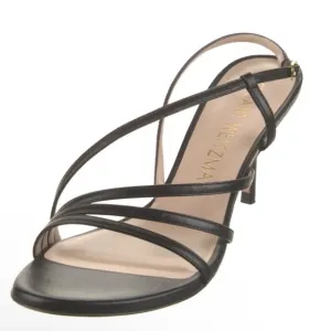 STUART WEITZMANLeather Slingback Sandals