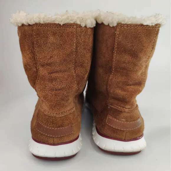Tan Cole Haan waterproof boots sz 10