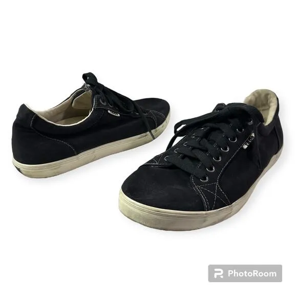 Taos Men's 13 Starsky Black Canvas Sneakers Shoes Skater Comfort Insoles