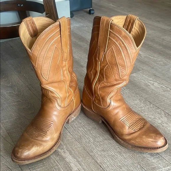Tecovas - Brown Leather Cowboy Boots