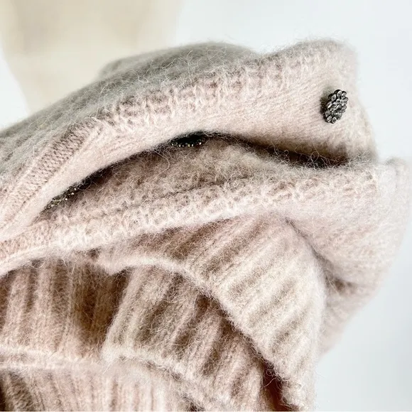 TED BAKER TAliiey Chunky Button Knit Sweater