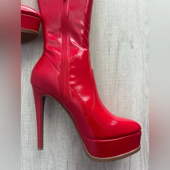 Thalia Sodi Women's Silena Over-The-Knee Platform Boots Size 9