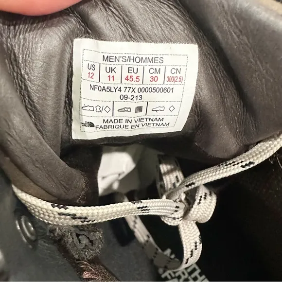 The North Face Work to Wear Waterproof Men’s Leather Boots