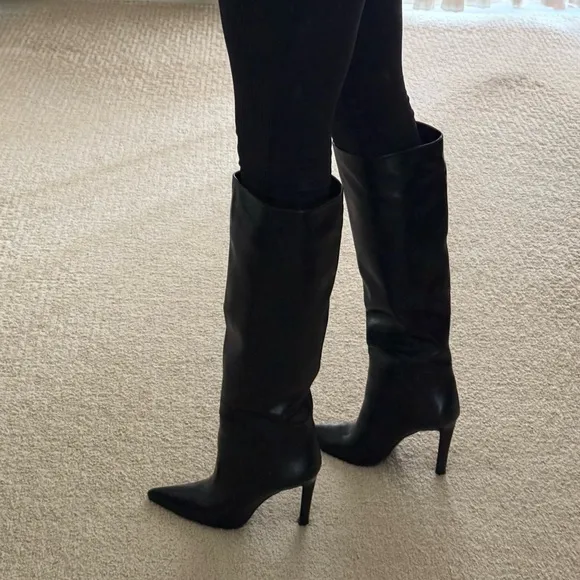 The Soho Boot in Nero
