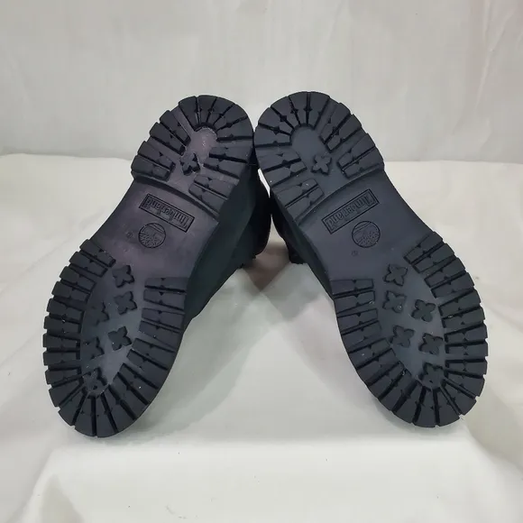 Timberland Boots Size 8.5M Black 6 inch Primaloft 200 Gram Leather Antifatigue