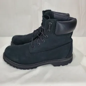 Timberland Boots Size 8.5M Black 6 inch Primaloft 200 Gram Leather Antifatigue