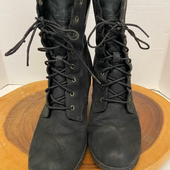 Timberland Classic Heeled Lace up Boots