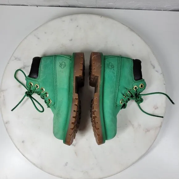 Timberland Limited Edition Boot Toddler 7 Celtics Kelly Green Classic Waterbuck