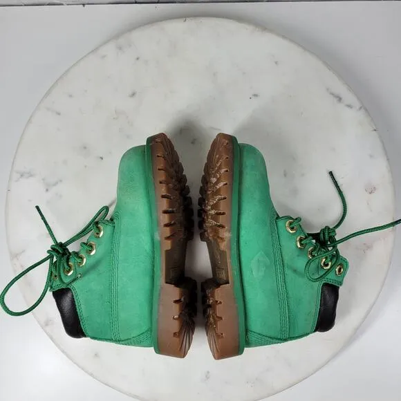 Timberland Limited Edition Boot Toddler 7 Celtics Kelly Green Classic Waterbuck