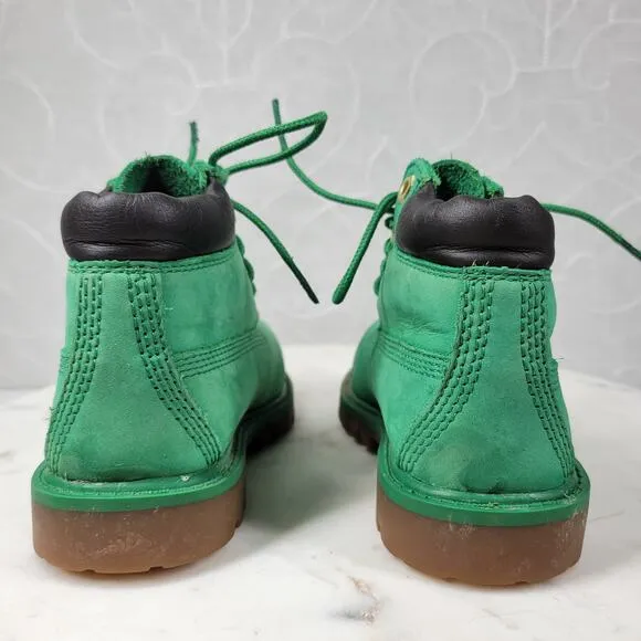 Timberland Limited Edition Boot Toddler 7 Celtics Kelly Green Classic Waterbuck