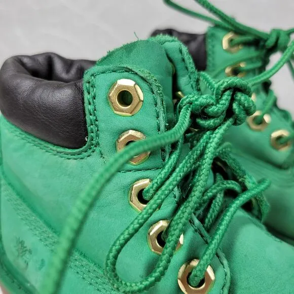 Timberland Limited Edition Boot Toddler 7 Celtics Kelly Green Classic Waterbuck