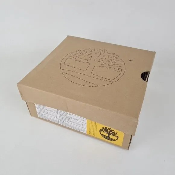Timberland Roll Top TODDLER Glow Boots Waterproof Black Leather Size 4