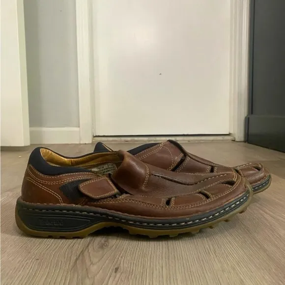 Timberland - Sandals - Brown Altamont leather men size 8