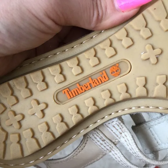 TIMBERLAND Tan Leather Sandals