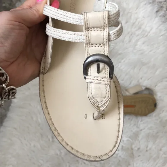 TIMBERLAND Tan Leather Sandals