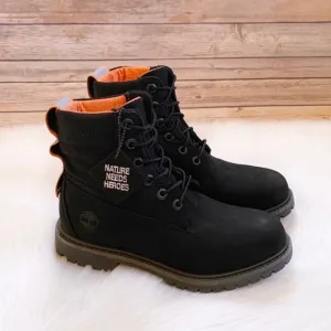 Timberland Women’s 6 Inch Premium Waterproof Black Boots