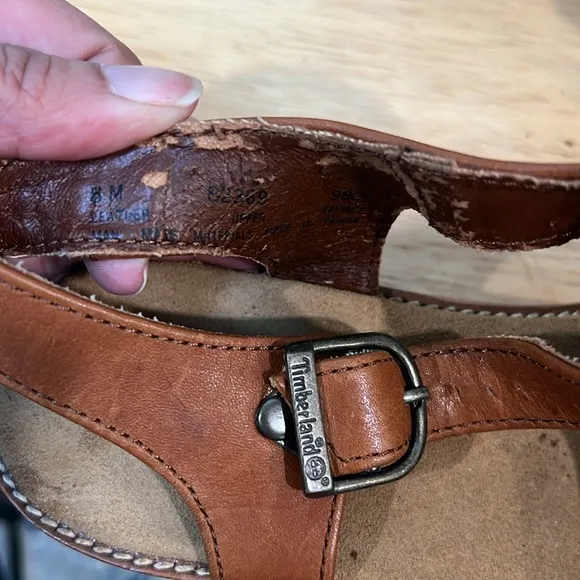 Timberland Women’s Brown Sandals Leather
