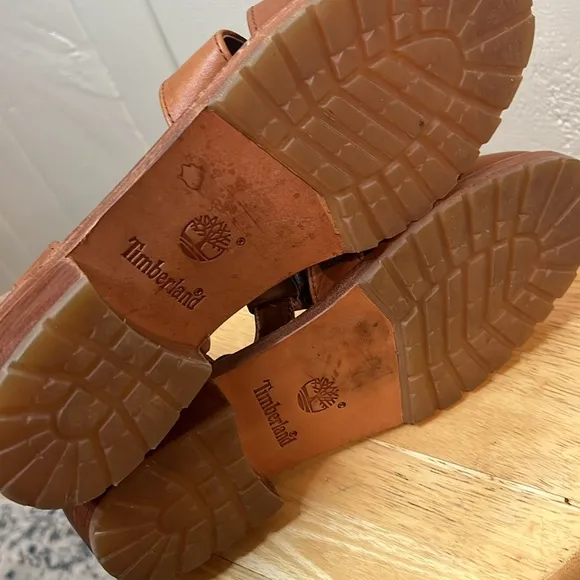 Timberland Women’s Brown Sandals Leather