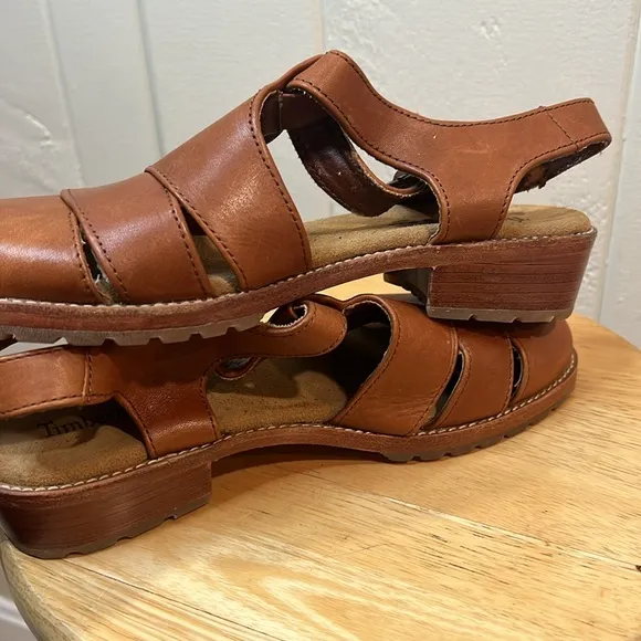 Timberland Women’s Brown Sandals Leather