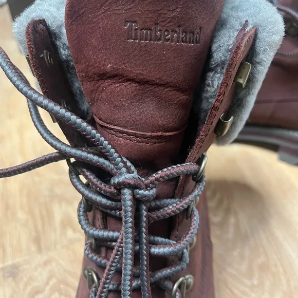 Timberland Womens Courmayeur Valley 6&quot; Waterproof Suede Boots