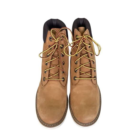 Timberland Women's Linden Woods 6&quot; Waterproof Leather Boots Tan Size 7.5 Medium