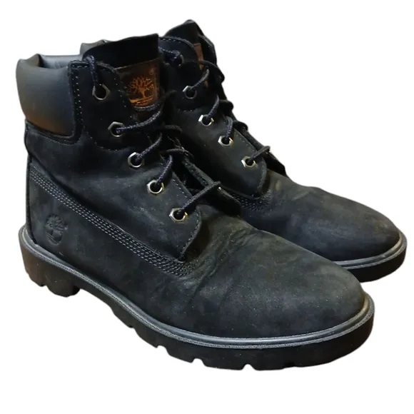Timberland Women’s Premium Black Waterproof Boots Size 5.5