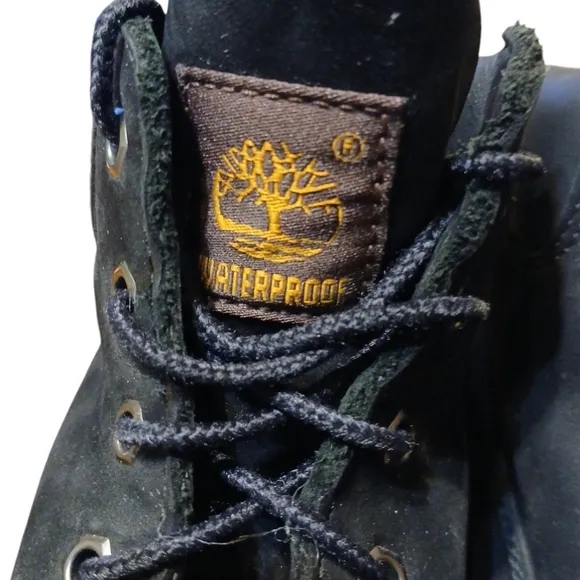 Timberland Women’s Premium Black Waterproof Boots Size 5.5
