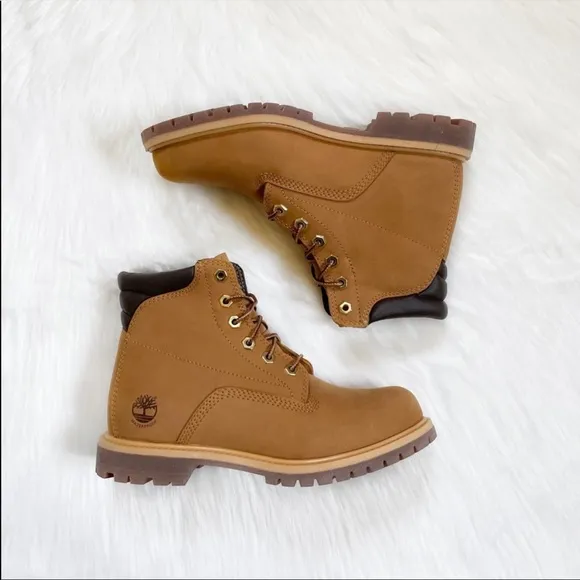 Timberland Women’s Waterville 6 Inch Waterproof Wheat Boots