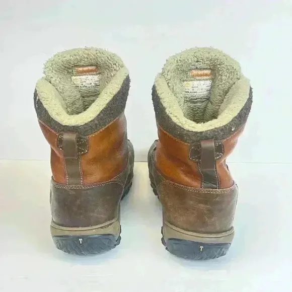 Timberland Woodbury Faux Shearling Leather Waterproof Duck Boots Men’s Size 13