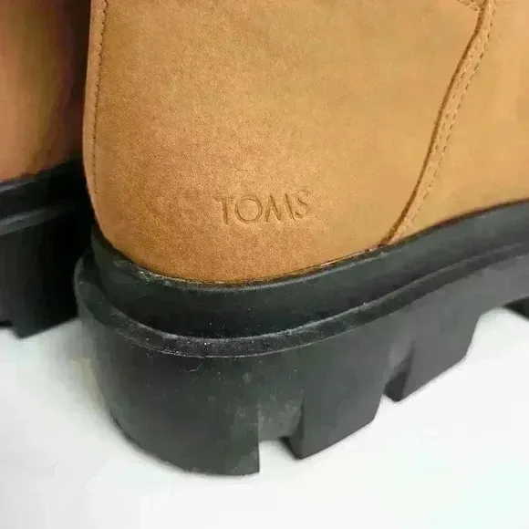 TOMS - Womens Rowan Boots Women Size 7 Chunky Y2K