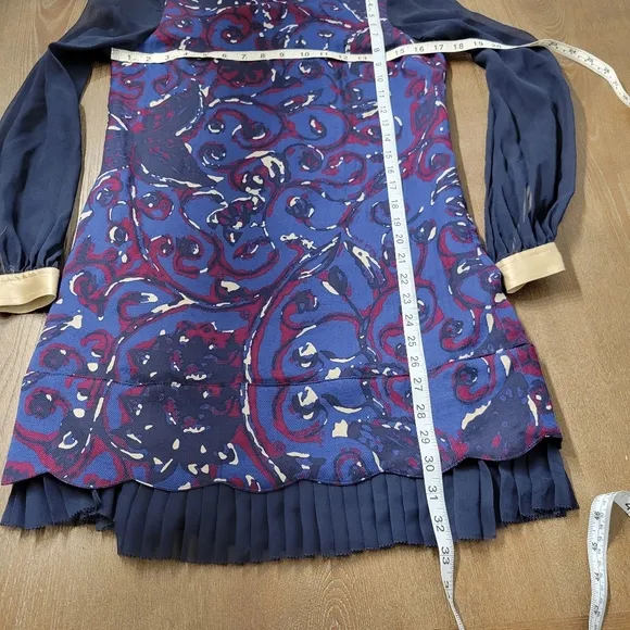Tory Burch Silk Wool Dorrance Dress NWOT sz 2