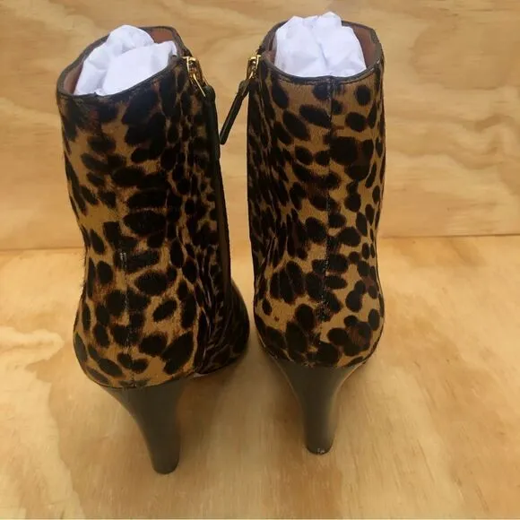 Tory Burch Genuine Calf Hair Pointed Toe Lila Bootie Women’s Size 7.5