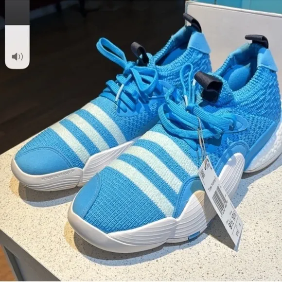 Trae young 2 adidas Blue and White Men's Sneakers basketball