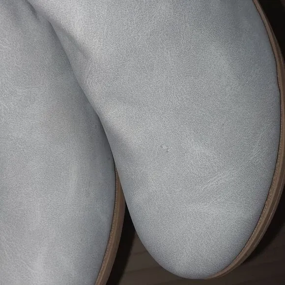 Trendy chunky heel Boots size 6