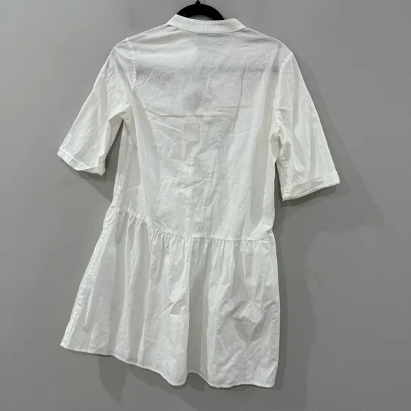 Tuckernuck Dress Royal Shirt Dress Button Down Mini in White