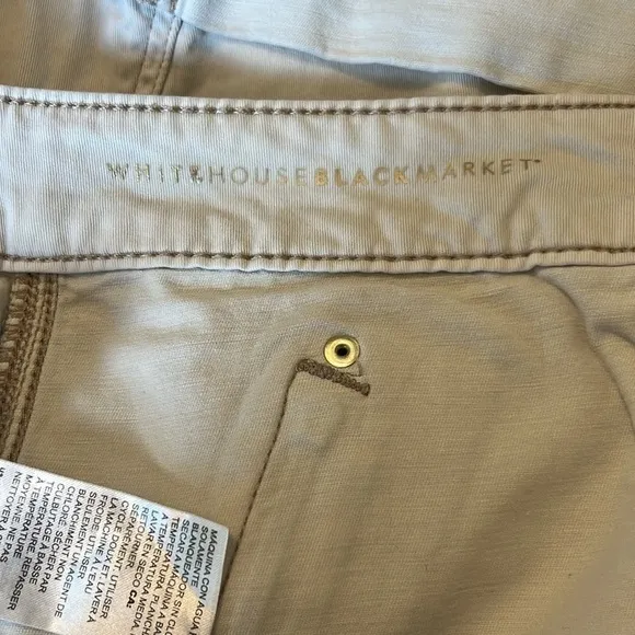 TWO Pairs of WHBM Chino Style Shorts