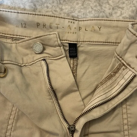 TWO Pairs of WHBM Chino Style Shorts