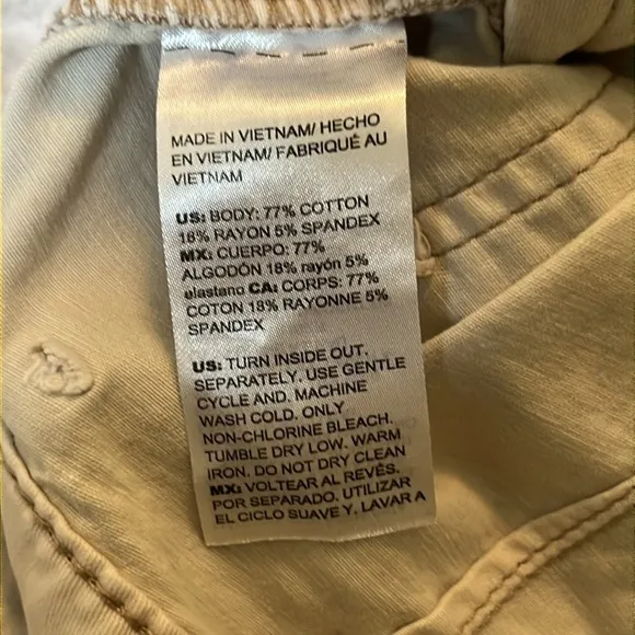 TWO Pairs of WHBM Chino Style Shorts