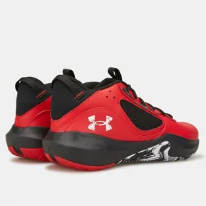 UA Red Black Lockdown basketball Sneakers