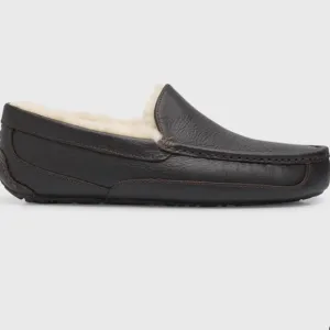 UGG Ascot Slipper Loafers Dark Brown Men’s Size 9
