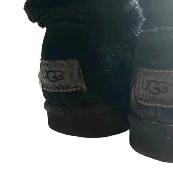 UGG Australia Classic Knit Cardy Boots Knit Black 7