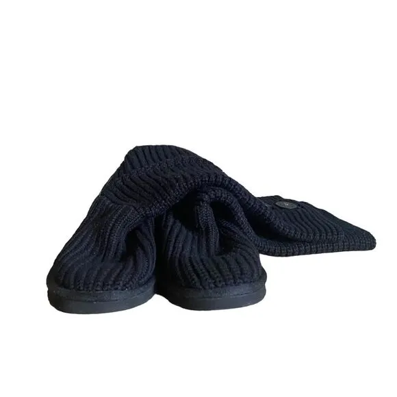 UGG Australia Classic Knit Cardy Boots Knit Black 7